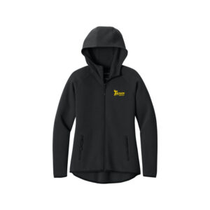 Track CoolWick Women's Phenom Bowling Full Zip Hoodie - Black