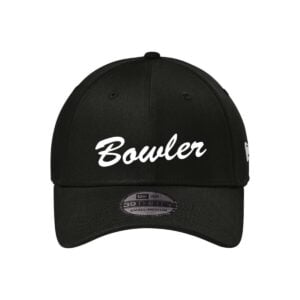 Bowler CoolWick New Era Bowling Style Hat - Flag Black