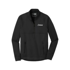 CoolWick CoolWick New Era Venue Fleece 1/4-Zip Bowling Pullover - Black