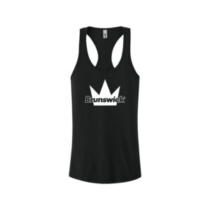 Brunswick CoolWick Women's Racerback Bowling Tank Top - Black