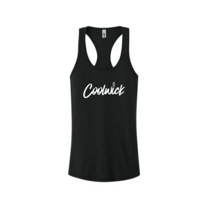 CoolWick CoolWick Women's Racerback Bowling Tank Top - Black