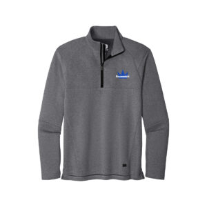Brunswick CoolWick Men's OGIO Transition 1/4-Zip Bowling Pullover - Blacktop Heather