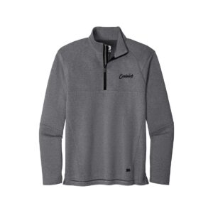 CoolWick CoolWick Men's OGIO Transition 1/4-Zip Bowling Pullover - Blacktop Heather