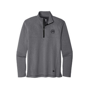 Hammer Black Widow CoolWick Men's OGIO Transition 1/4-Zip Bowling Pullover - Blacktop Heather