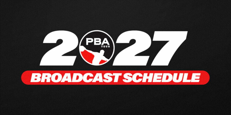 2027 PBA Tour Broadcast Schedule graphic