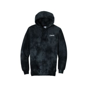CoolWick CoolWick Men's Crystal Tie Dye Bowling Hoodie - Black
