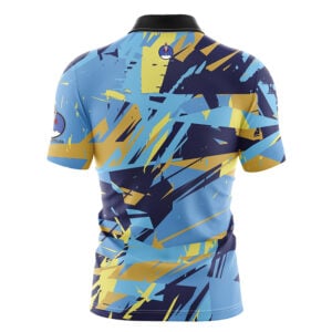 Alternative view of Plain Electric Shatter Rocket Bowling Jersey