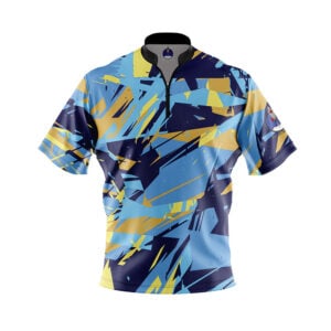 Plain Electric Shatter Rocket Bowling Jersey
