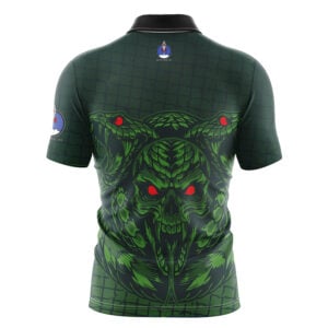 Alternative view of Plain Toxic Fangs Rocket Bowling Jersey