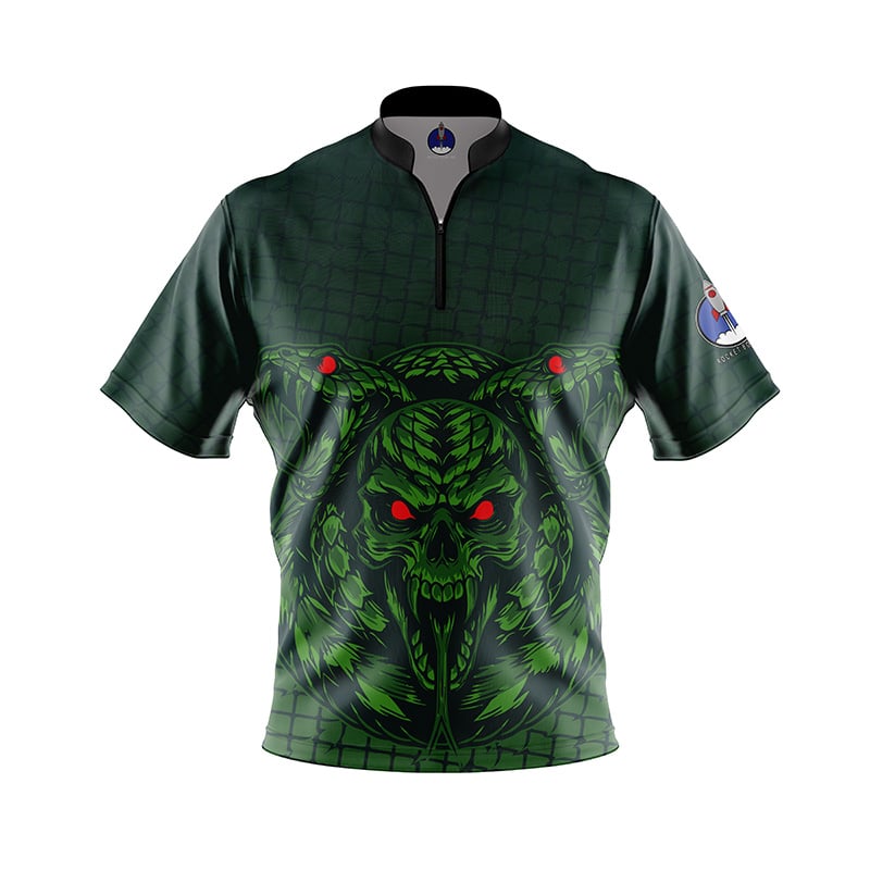Plain Toxic Fangs Rocket Bowling Jersey
