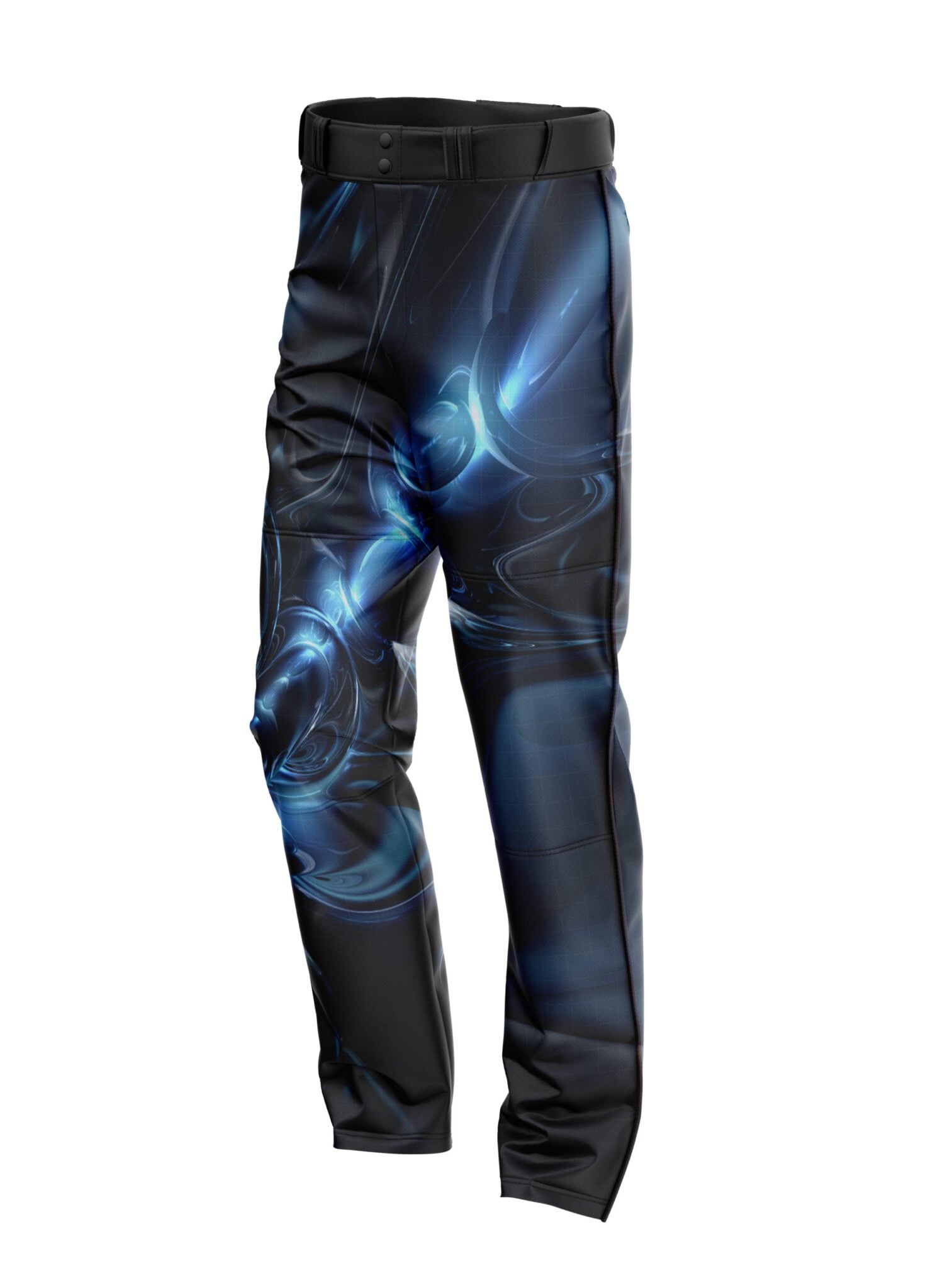 Blue Liquid Plasma CoolWick Bowling Pants