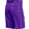 Purple CoolWick Bowling Shorts