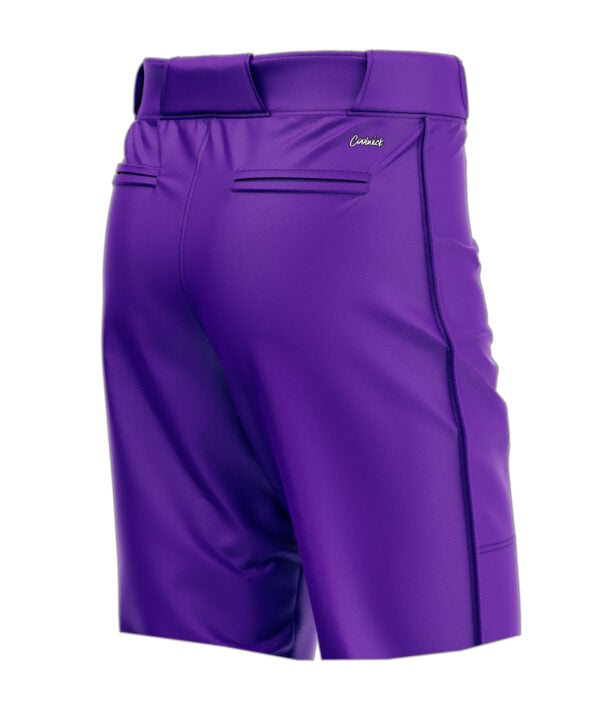 Purple CoolWick Bowling Shorts