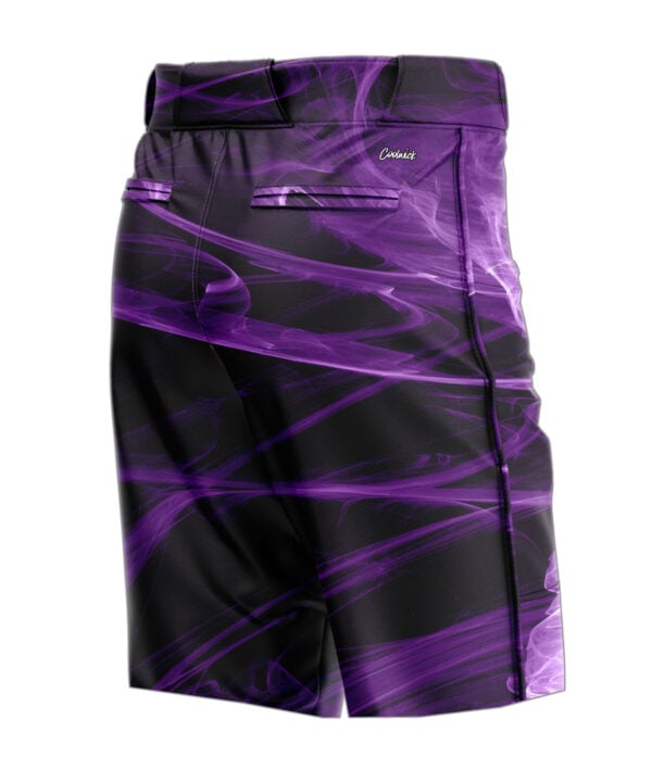 Purple Tornado CoolWick Bowling Shorts