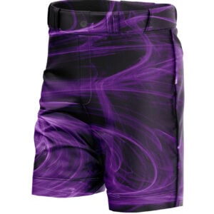 Purple Tornado CoolWick Bowling Shorts