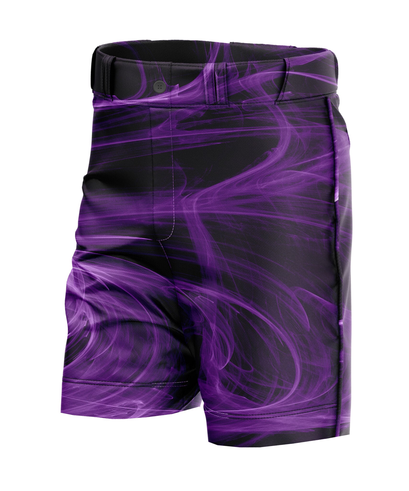 Purple Tornado CoolWick Bowling Shorts