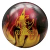 Brunswick Rhino Red Black Gold Pearl Bowling Ball