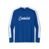 CoolWick CoolWick Men's Competitor United Bowling Tee - True Royal/White