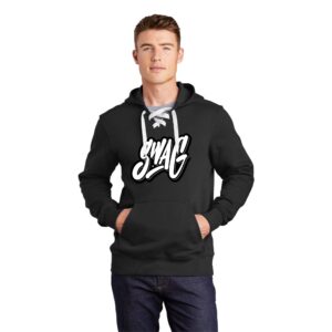 Swag CoolWick Hockey Bowling Hoodie - Black