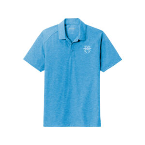 Hammer Black Widow CoolWick PosiCharge Tri-Blend Bowling Polo - Pond Blue