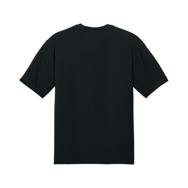 CoolWick Men's Club Bowling Dri-Fit back - Black/Black