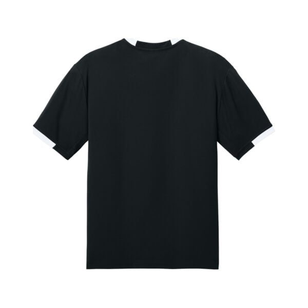 CoolWick Men's Club Bowling Dri-Fit back - Black/White