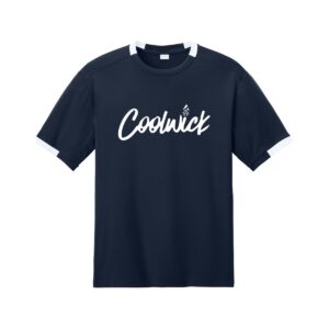 CoolWick CoolWick Men's Club Bowling Dri-Fit - True Navy/White