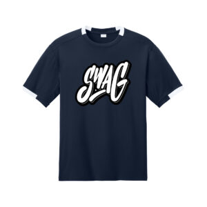 Swag CoolWick Men's Club Bowling Dri-Fit - True Navy/White
