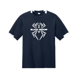 Hammer Black Widow CoolWick Men's Club Bowling Dri-Fit - True Navy/White