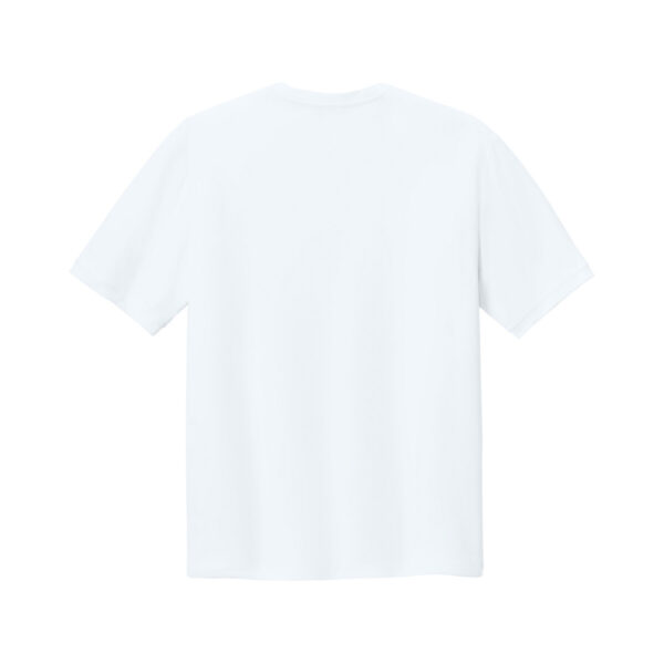CoolWick Men's Club Bowling Dri-Fit back - White/White