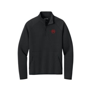 Hammer Black Widow CoolWick Men's Phenom Bowling 1/4 Zip Pullover - Black