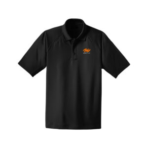 Motiv CoolWick Men's Tall Snag-Proof Tactical Bowling Polo - Black