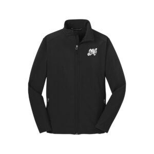 Swag CoolWick Men's Tall Core Soft Shell Bowling Jacket - Black