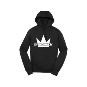 Brunswick CoolWick Men's Tall Contender Bowling Hoodie - Black