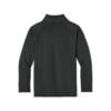 CoolWick Youth Sport-Wick Stretch 1/4-Zip Bowling Pullover back - Charcoal Grey